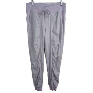 LULULEMON Dance Studio Mid-Rise Jogger In Faint Lavender Sz 10
